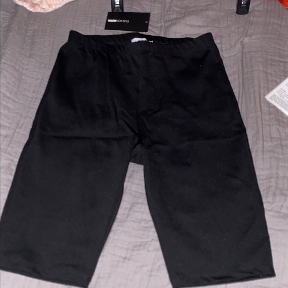 Black Biker Shorts